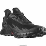 ⁦أحذية الجري النسائية - alphacross 4 gore-tex Salomon أسود B8DLV1530⁩ - الصورة ⁦5⁩