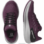 ⁦أحذية الجري النسائية - Spectur Salomon توليبوود / صخرة القمر / نبيذ العنب B8DLV748⁩ - الصورة ⁦5⁩