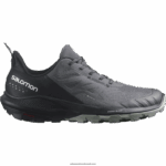 أحذية المشي لمسافات طويلة للرجال - outpulse gore-tex Salomon المغناطيس / أسود / الحديد المطاوع B8DLV44