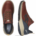 ⁦أحذية المشي لمسافات طويلة للرجال - outpulse gore-tex Salomon حرق الحناء / حبر الهند / الكركم B8DLV45⁩ - الصورة ⁦5⁩