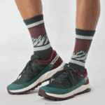 ⁦أحذية المشي لمسافات طويلة للرجال - Outrise Clima Waterproof Salomon بونديروسا الصنوبر / الشوكولاتة المرة / الفانيليا المثلجة B8DLV55⁩ - الصورة ⁦5⁩