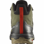 ⁦أحذية المشي لمسافات طويلة للرجال - x ultra 4 mid gore-tex Salomon حزاز أخضر عميق / خث / عشب البحر B8DLV9⁩ - الصورة ⁦2⁩