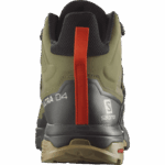 ⁦أحذية المشي لمسافات طويلة للرجال - x ultra 4 mid wide gore-tex Salomon حزاز أخضر عميق / خث / عشب البحر B8DLV43⁩ - الصورة ⁦2⁩