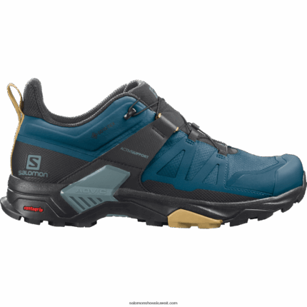 أحذية المشي لمسافات طويلة للرجال - x ultra 4 gore-tex Salomon الفيلق أزرق / أسود / أوراق الخريف B8DLV17