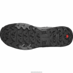 ⁦أحذية المشي لمسافات طويلة للرجال - x ultra 4 mid wide gore-tex Salomon أسود / مغناطيس / أزرق لؤلؤي B8DLV42⁩ - الصورة ⁦3⁩