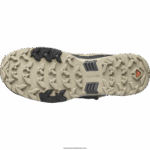 ⁦أحذية المشي لمسافات طويلة للرجال - x ultra 4 mid gore-tex Salomon عشب البحر / أسود / سفاري B8DLV12⁩ - الصورة ⁦3⁩