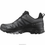 ⁦أحذية المشي لمسافات طويلة للرجال - x ultra 4 wide gore-tex Salomon المغناطيس / أسود / نصب B8DLV41⁩ - الصورة ⁦4⁩