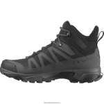 ⁦أحذية المشي لمسافات طويلة للرجال - x ultra 4 mid gore-tex Salomon أسود / مغناطيس / أزرق لؤلؤي B8DLV8⁩ - الصورة ⁦4⁩