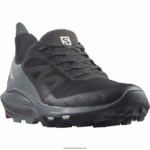 ⁦أحذية المشي لمسافات طويلة للنساء - outpulse gore-tex Salomon أسود / طقس عاصف / جليد الفانيليا B8DLV1123⁩ - الصورة ⁦5⁩
