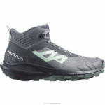 أحذية المشي لمسافات طويلة للنساء - outpulse mid gore-tex Salomon خشب الأبنوس / الظل الهادئ B8DLV1117