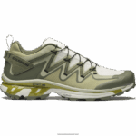 أحذية رياضية للرجال - أداة xt-rush Salomon turtledove / رمادي أخضر / عميق حزاز أخضر B8DLV123