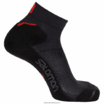 الجوارب الرجالية - speedcross الكاحل Salomon الأبنوس / سباق الأحمر B8DLV463