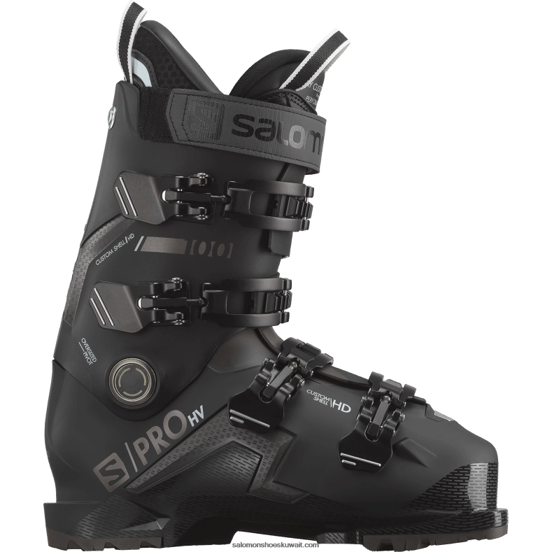 ⁦بوت رجالي - S / Pro HV 100 Salomon أسود / بيلوجا / رمادي B8DLV1229⁩ - الصورة ⁦1⁩