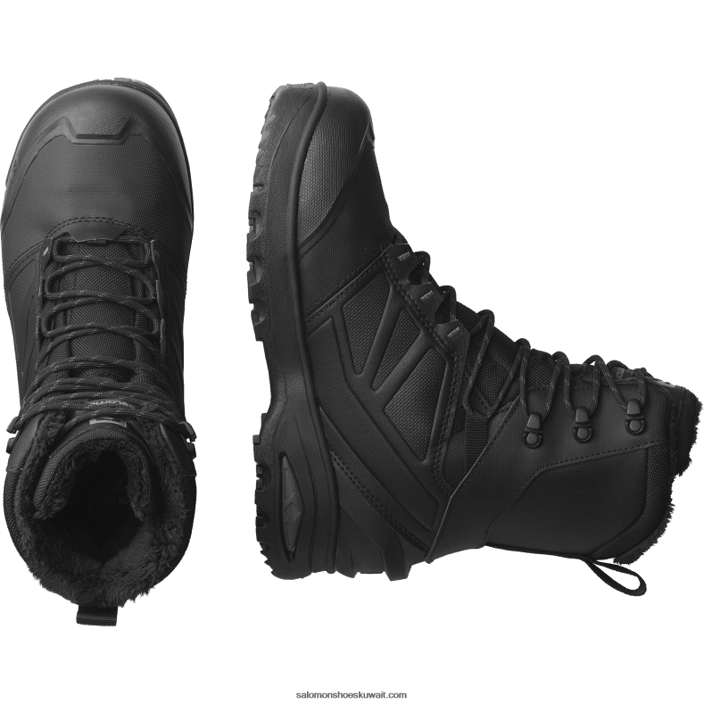 ⁦بوت شتوي رجالي - Toundra Pro Clima Waterproof Salomon أسود / مغناطيس B8DLV1079⁩ - الصورة ⁦8⁩