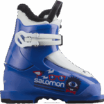 جونيور - جزمة لجميع الجبال للأطفال - T1 Salomon العرق أزرق / أبيض B8DLV1425