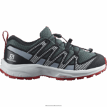 جونيور - حذاء أطفال - اكس ايه برو v8.0 Salomon طقس عاصف / زن أزرق / غوجي بيري B8DLV1357