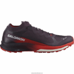 حذاء الجري للسيدات - s / lab ultra 3 Salomon الكمال البرقوق / الأحمر الناري / الأبيض B8DLV1508