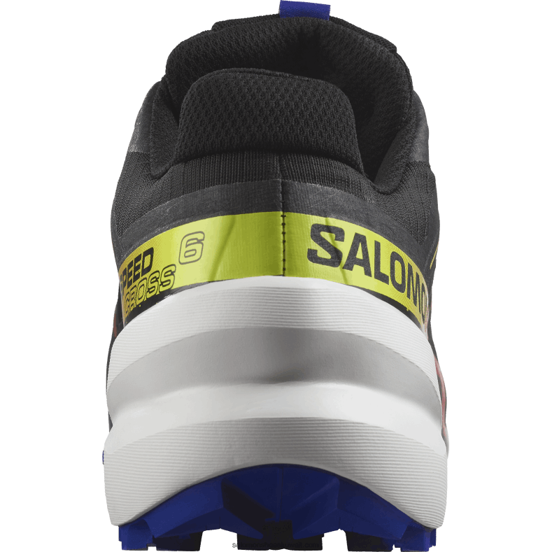 ⁦حذاء الجري للسيدات - speedcross 6 gore-tex blue fire Salomon أسود / تصفح الويب / أصفر الأمان B8DLV1509⁩ - الصورة ⁦3⁩