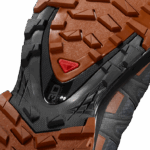 ⁦حذاء الجري Trail للرجال - XA Pro 3D V8 Gore-tex Salomon أبنوس / كراميل كافيه / أسود B8DLV1481⁩ - الصورة ⁦7⁩