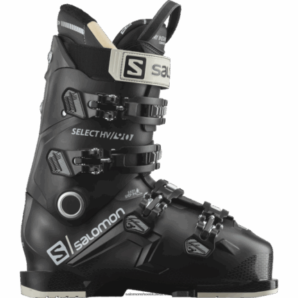 حذاء برقبة للرجال - اختر HV 90 Salomon أسود / بيلوغا / يوم ممطر B8DLV1219