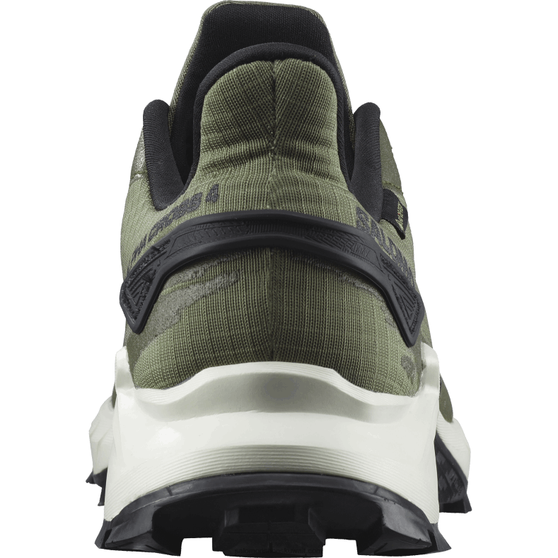⁦حذاء جري للرجال - alphacross 4 gore-tex Salomon حزاز أخضر عميق / جليد فانيليا / ليل زيتون B8DLV1476⁩ - الصورة ⁦3⁩
