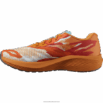 ⁦حذاء جري للرجال - ايرو فولت Salomon إشراق الكركم / الأحمر الناري / الأزرق B8DLV60⁩ - الصورة ⁦4⁩