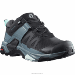 ⁦حذاء نسائي للتنزه - x ultra 4 gore-tex Salomon أسود / طقس عاصف / أوبال أزرق B8DLV1137⁩ - الصورة ⁦3⁩