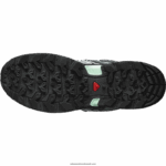 ⁦حذاء نسائي للتنزه - X Ultra Pioneer Clima مقاوم للماء Salomon طقس عاصف / سبيكة / يوكا B8DLV1130⁩ - الصورة ⁦2⁩