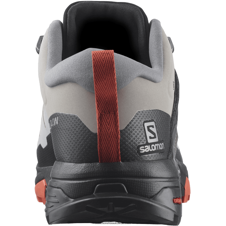 ⁦حذاء نسائي للمشي لمسافات طويلة - x ultra 4 wide gore-tex Salomon سبيكة / الظل الهادئ / سيينا المحروقة B8DLV739⁩ - الصورة ⁦2⁩