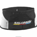 ⁦حزام رجالي - علم سباق الجلد Salomon أسود / أبيض B8DLV316⁩ - الصورة ⁦2⁩