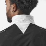 ⁦سترة الرياح للرجال - gore-tex infinium windstopper Salomon أبيض / أسود عميق B8DLV734⁩ - الصورة ⁦2⁩