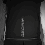 ⁦سترة الرياح للرجال - gore-tex infinium windstopper Salomon أبيض / أسود عميق B8DLV734⁩ - الصورة ⁦3⁩