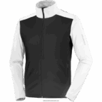 ⁦سترة الرياح للرجال - gore-tex infinium windstopper Salomon أبيض / أسود عميق B8DLV734⁩ - الصورة ⁦4⁩