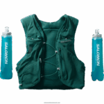 ⁦سترة ركض رجالية مع قوارير متضمنة - Adv skin 5 Salomon المحيط الهادئ B8DLV322⁩ - الصورة ⁦5⁩