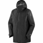 ⁦سترة صدرية نسائية - أساسية gore-tex Salomon اسود غامق B8DLV831⁩ - الصورة ⁦2⁩